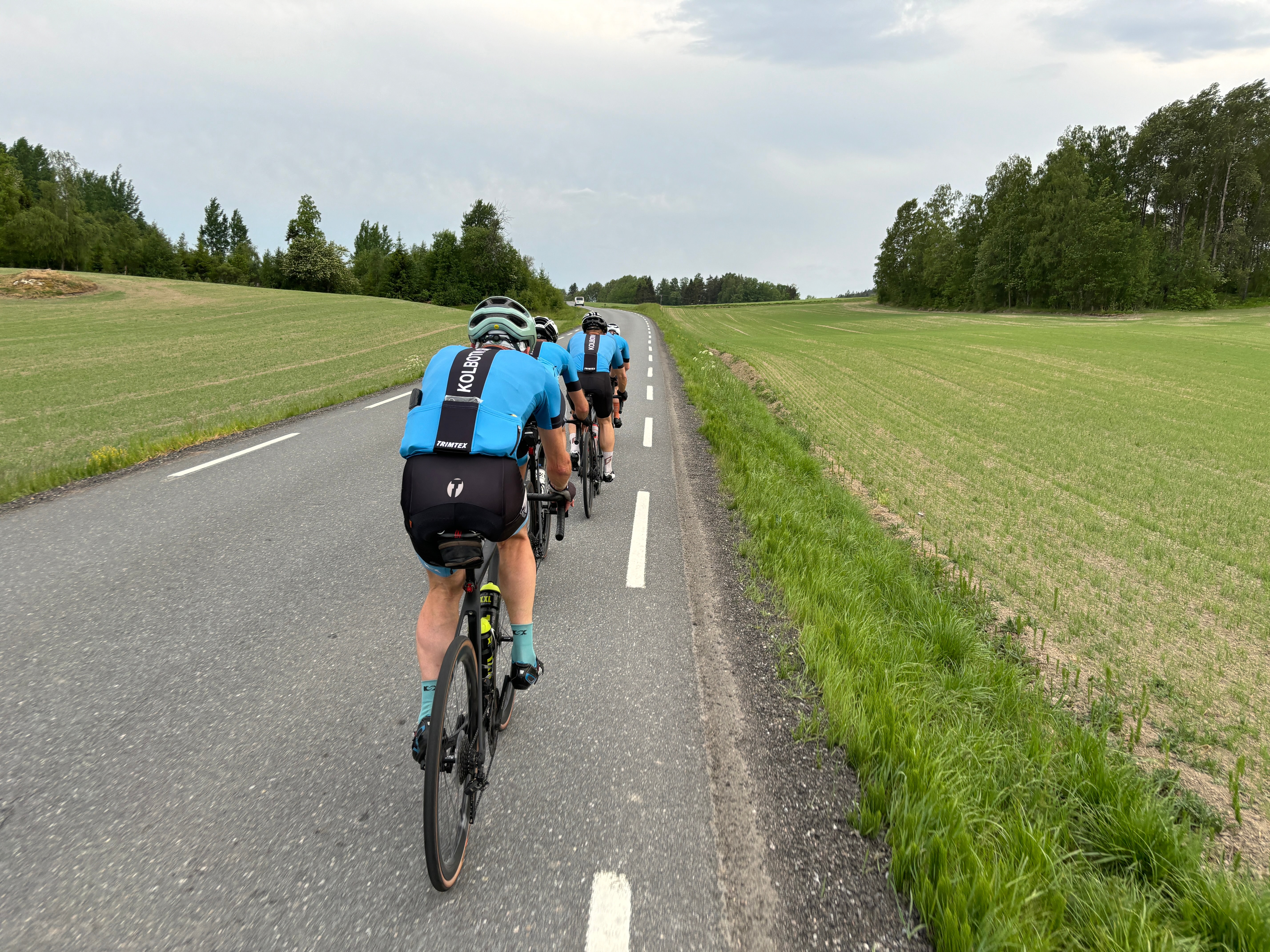 Oppstart trening på landevei